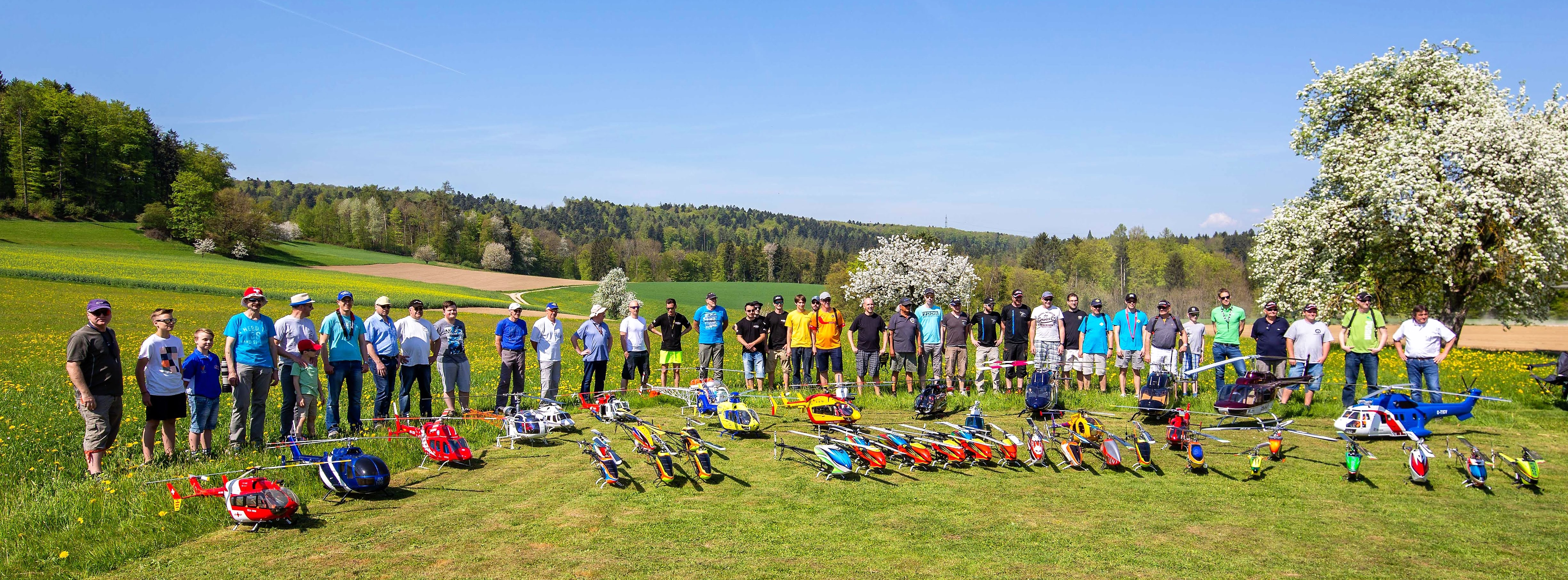 Frühjahrs - Helitreffen im Loorholz